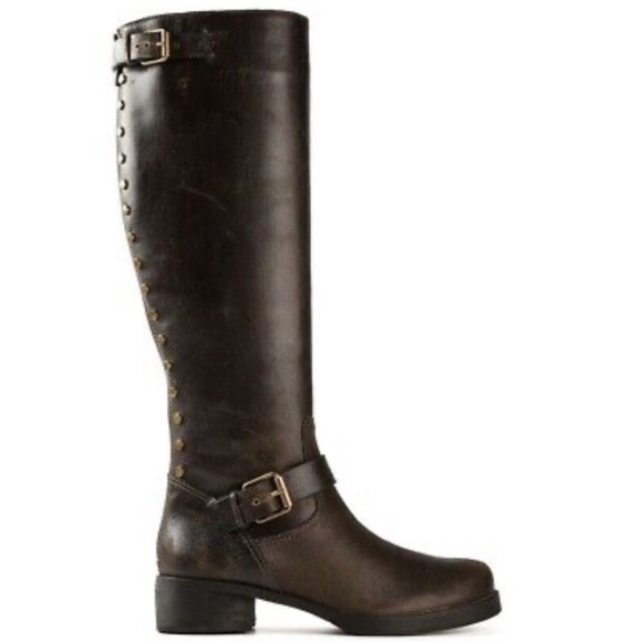 Tory Burch Tyson Studded Riding Boots *EUC* - Picture 3 of 9